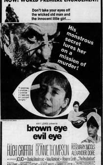 Poster Brown Eye, Evil Eye