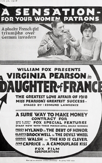 Poster A Daughter of France