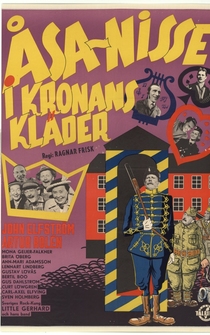 Poster Åsa-Nisse i kronans kläder