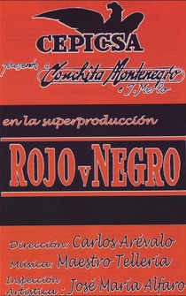 Poster Rojo y negro