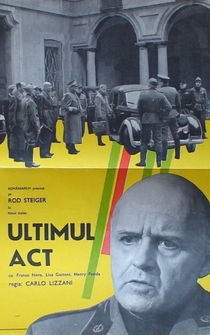 Poster Mussolini: último acto