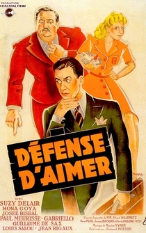 Poster Défense d'aimer