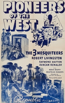 Poster Pioneers of the West