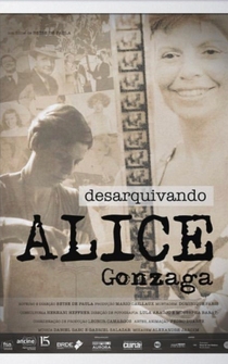 Poster Desarquivando Alice Gonzaga