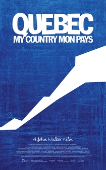 Poster Quebec My Country Mon Pays