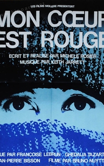 Poster Mon coeur est rouge