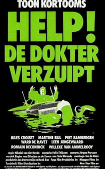 Poster Help, de dokter verzuipt!