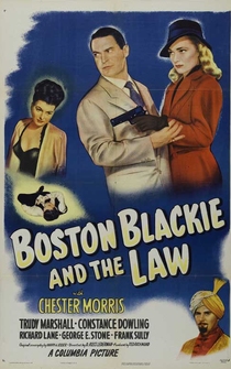 Poster Boston Blackie y la ley