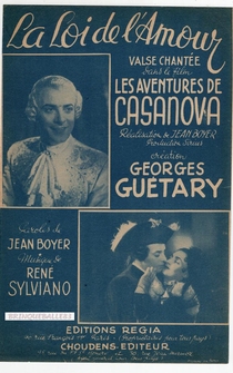 Poster Les aventures de Casanova