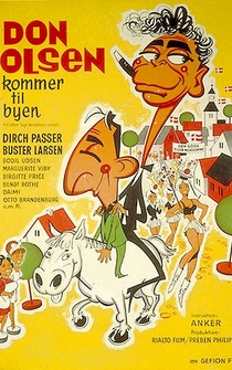 Poster Don Olsen kommer til byen