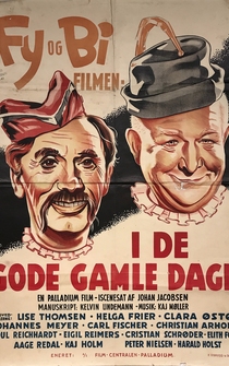 Poster I de gode, gamle dage