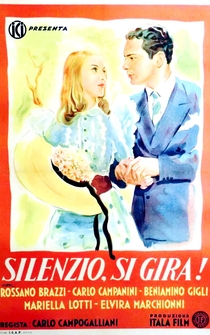 Poster Silenzio, si gira!