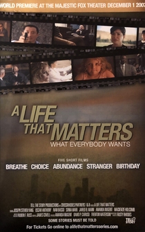 Poster A Life That Matters