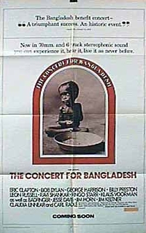 Poster Concierto para Bangladesh