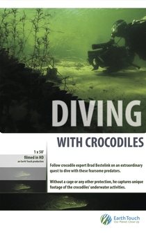 Poster Diving with Crocodiles