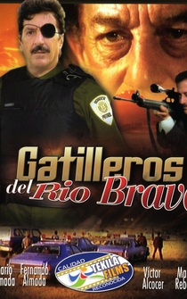 Poster Gatilleros del Rio Bravo