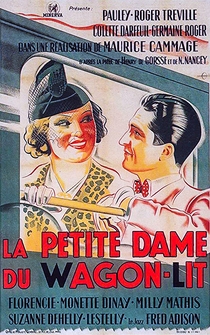 Poster La petite dame du wagon-lit