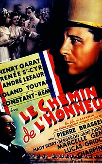 Poster Le chemin de l'honneur