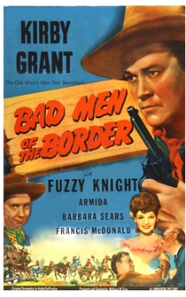 Poster Bad Men of the Border