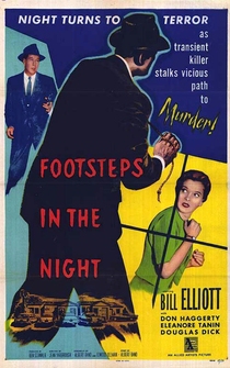 Poster Footsteps in the Night