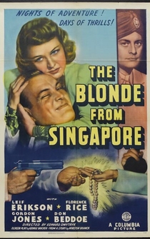 Poster The Blonde from Singapore