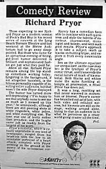 Poster de Richard Pryor: Live in Concert