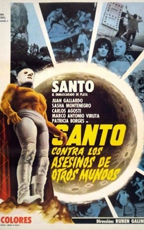 Poster Santo contra los asesinos de otros mundos