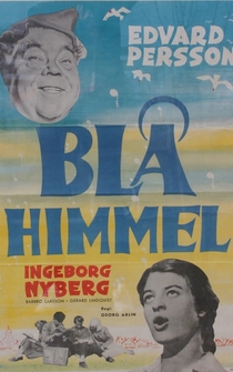 Poster Blå himmel