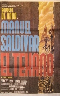 Poster Manuel Saldivar, el texano