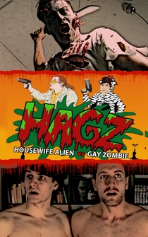 Poster Housewife Alien vs. Gay Zombie