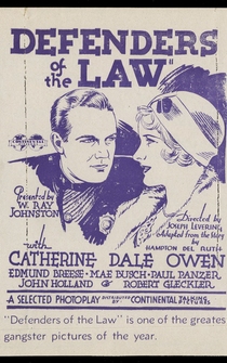 Poster Defenders of the Law