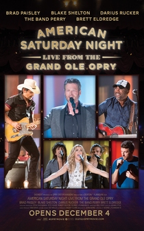 Poster American Saturday Night: Live from the Grand Ole Opry