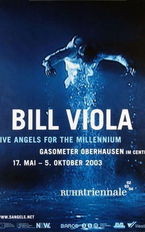 Poster Bill Viola at the Gasometer Oberhausen