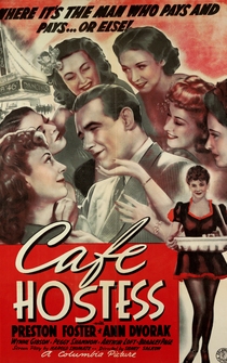 Poster Cafe Hostess