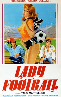 Poster Lady Football