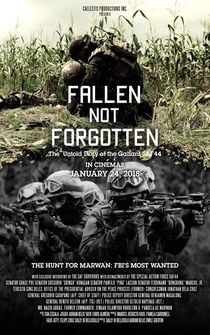 Poster Fallen Not Forgotten