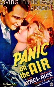 Poster Panic on the Air