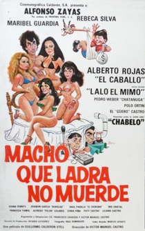 Poster Macho que ladra no muerde