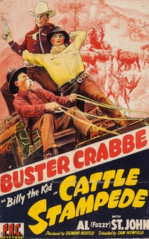 Poster Cattle Stampede