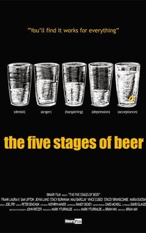 Poster The Five Stages of Beer