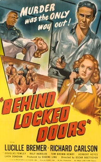 Poster Behind Locked Doors