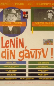 Poster Lenin, din gavtyv!