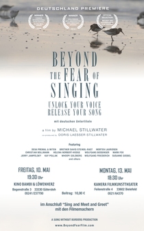 Poster Beyond the Fear of Singing