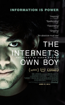 Poster The Internet's Own Boy: The Story of Aaron Swartz