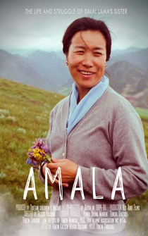 Poster Amala - The Life and struggle of Dalai lama's sister