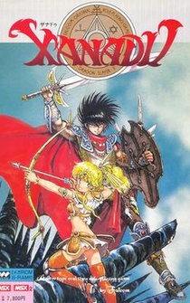 Poster Xanadu Dragonslayer Densetsu