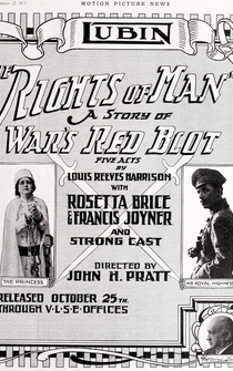 Poster The Rights of Man: A Story of War's Red Blotch