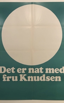 Poster Det er nat med fru Knudsen