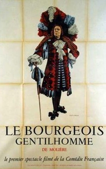 Poster Le bourgeois gentilhomme