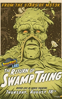 Poster RiffTrax Live: The Return of Swamp Thing